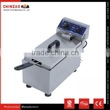 China Fast Food Fish Frying Machine With Automatic Temperature Controller