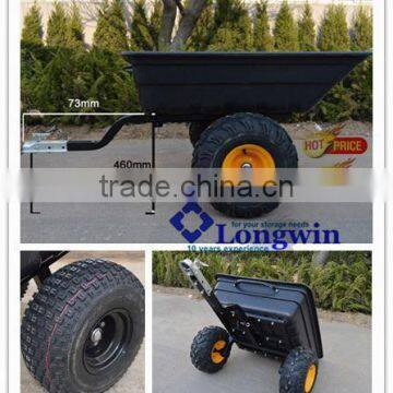 Utlity dump trailer kit lawn dump trailer