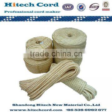 All Kinds of Sisal 3 Strands Twisted Rope with Factory Price