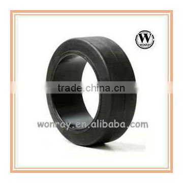 High qualtiy REACH solid rubber tyres 2.00-8 for trailer in seaport and airport