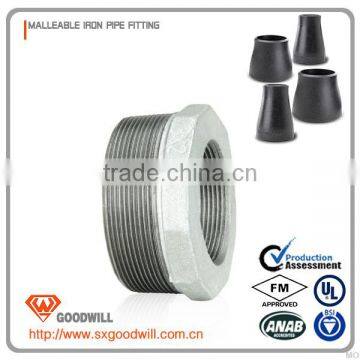 Gavanized Malleable Iron Pipe Fitting Equal Bushing photo-2