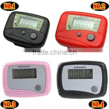 Electronic Digital LCD Step Run Pedometer Walking Distance Calorie Counter Clip