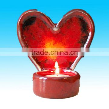 pedestal decorative valentine candle holder