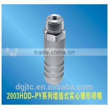 stainless steel water full cone spray nozzle