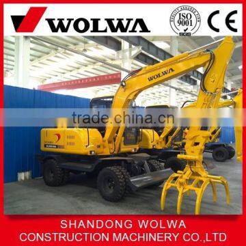 Cheap Price Multi-function 8 Ton Wheel Excavator photo-2