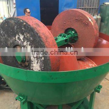 China Wet Pan Mill for Gold Grinding