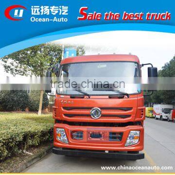 Chinese Famous Brand New Flatbed Truck 15 Tons Excavator Transport Truck photo-2