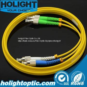 FC APC to FC PC Duplex Singlemode Fiber Optic Patch Cord photo-5