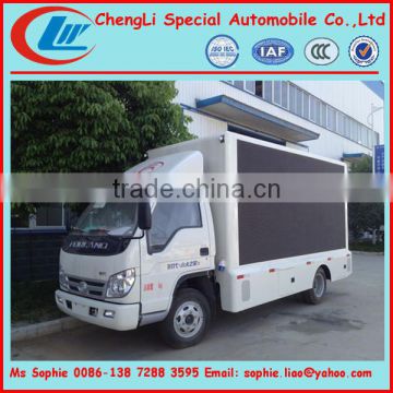 Forland scrolling led display truck, truck mobile advertising led display,small outdoor advertising led display