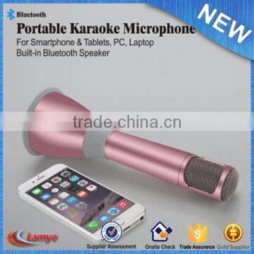 Popular 2016 Hot Sell Megaphone,OEM Logo Mini KTV Karaoke Player