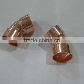 45 degree copper elbow