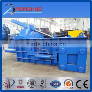 Hydraulic driven type China factory made waste management environmental and recyclinghydraulic baler equipments for scrap alumin