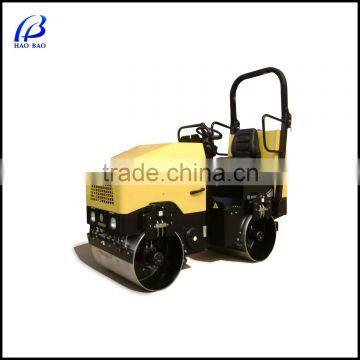 YL51C CE Certificate new types Ride-On Hydraulic Double Drums Road Roller with Honda engine