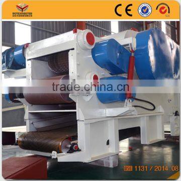 8-10t/h Capacity Large Wood Chipper /industrial Wood Chipper With Belt Conveyor photo-3