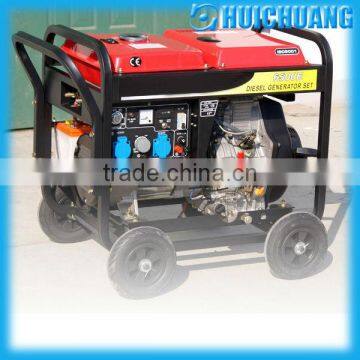 5kva silent diesel generator 186FA with low noise running