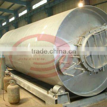 Low Investment High Profit Full Open Door Batch Type Waste Tyre to Fuel Oil Pyrolysis Plant With CE and ISO photo-3