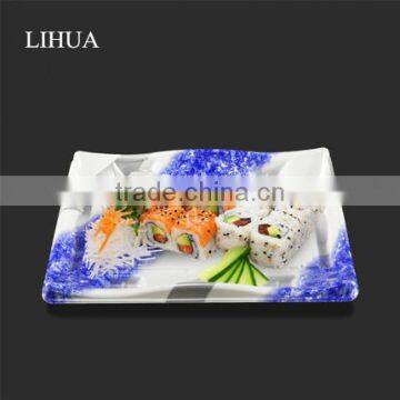 Eco-Friendly Feature Plastic Material Food Sushi Packaging Box,Plastic Sushi Container,Plastic Sushi Take Away Display Tray photo-3