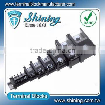 TE-010 Rail Mounted M3 Screw Low Voltage Plastic Terminal Connector photo-6