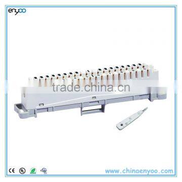 New White 10-Pair Telephone Krone Type LSA-PLUS IDC Connection Module photo-2
