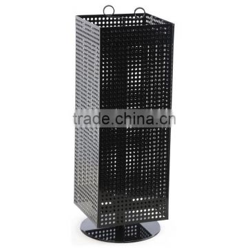 Black Magnetic Counter Pegboard Spinner Rack