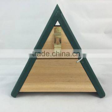 Traditional Wooden Nesting Box Small Wild Animal Bird Nest Cage For Wholesale photo-3