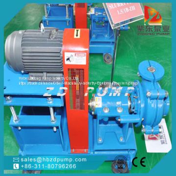 ZIDONG PUMP high chrome alloy centrifugal mining slurry pump,sludge pump,ash pump,mud pump