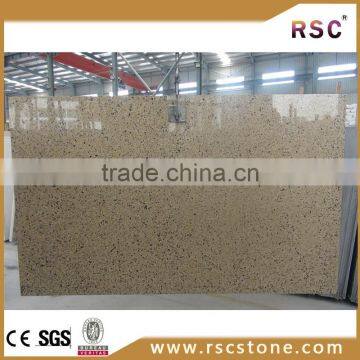 Yellow Quartz Slabs for Kitchen Countertop photo-5