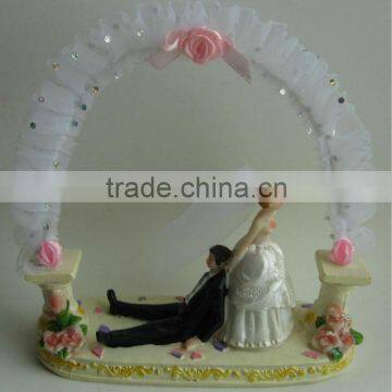 2014 custom resin wedding decoration