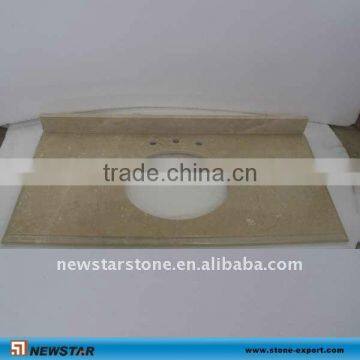natural crema marfil marble vanity tops