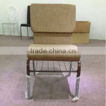 Hot Sale Modern Deisgn Church Chair With Shelf for Book photo-2