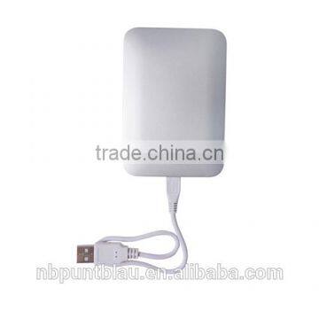 Aluminium 5000mAh Mini Portable USB Power Bank photo-2
