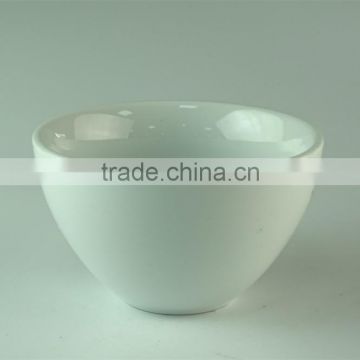 Cheap white ceramic bowl/porcelain bowl in stock for wholesale