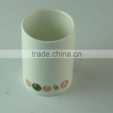 100ml Cute White Ceramic Drink Cups photo-4