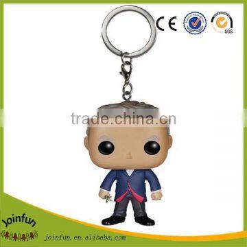 3D cartoon plastic keychain figures,Wholesale gifts custom plastic keychain,OEM custom plastic cartoon keychain factory