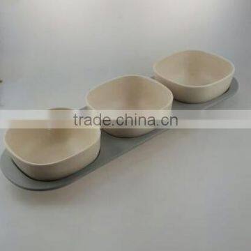 Bamboo Fiber Snacks Tray photo-3