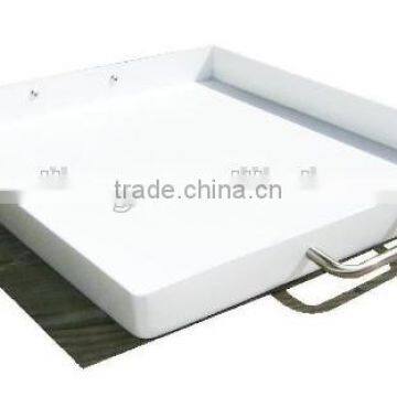 Round/ Square Metal Food Serving Tray photo-2