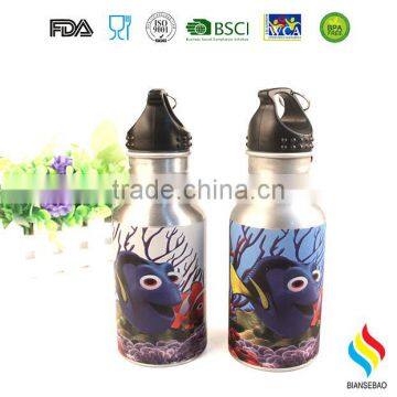 hot sale kids used aluminium mini bottle for promotional