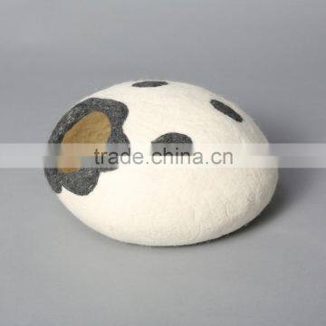 2017 Amazon Hot Sale Best Wool Felt Cat Round Bed Prices in China photo-3