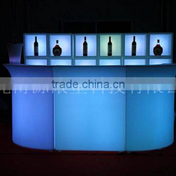 RGB Color Changing Brighting LED Bar Stool Reception photo-6