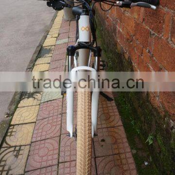 Popular 26 Inch Bafang Motor no Foldable Electric City Bike With Lithium Battery Power photo-5