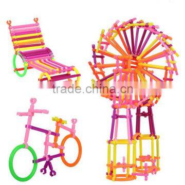 Hot Wholesale Customized Plastic Toys Games Building Blocks Set for Kids photo-2