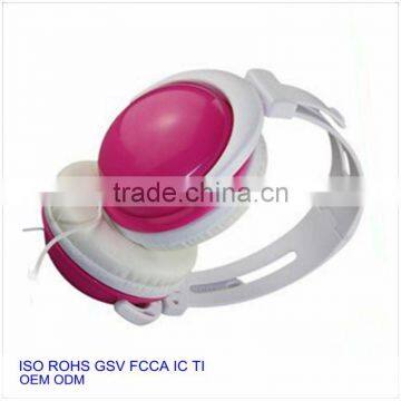 new fashion fancy fur headphone import high quality headphone from china factory