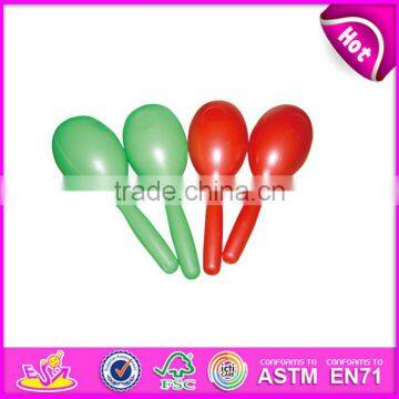 Promotional musical instrument mini toy plastic kids maracas for sale W07I072