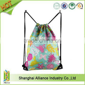 Polyester Material and Rope Handle Style nylon drawstring bag