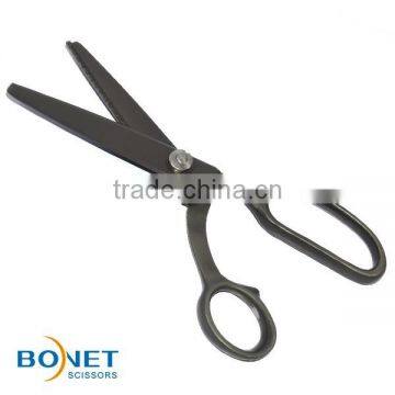 S21021/SPI0002 LFGB Certificated 8-1/4'' & 9" High Quality Stainless Steel Full Titanium Cloth Scissors Pinking Shears photo-6