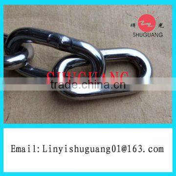 High Polished Ordinary Medium Stainless Steel Link Chain