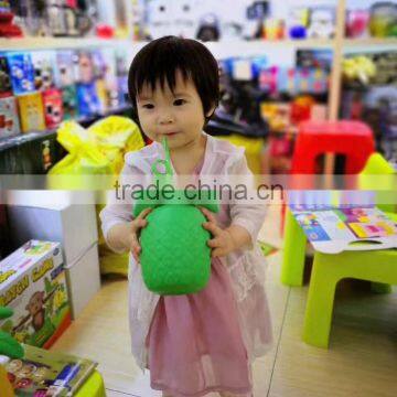 UCHOME Fancy Fruit Shape PP Drinking Water Bottle With Straw photo-6