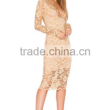 Top Sale Latest Design Lace Dress Modern Fashion Party Dress photo-2