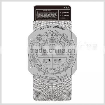 CYA brand plastic flight computer for pilot training #E6B