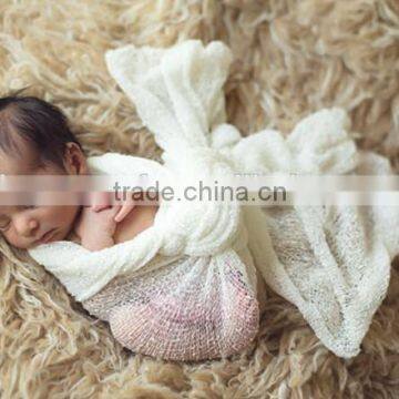 2016 Newborn Photography Wraps Fringed Blanket Wraps Rayon Wraps Baby Photo Prop 80g photo-3